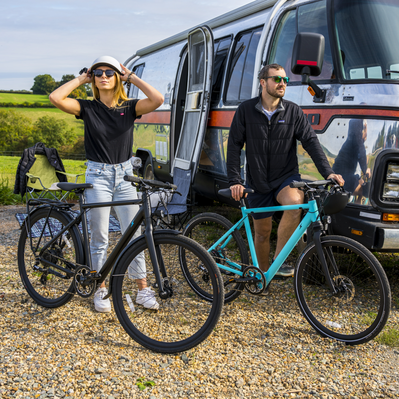 estarli e28 Electric Sports Hybrid Bike Blue-4